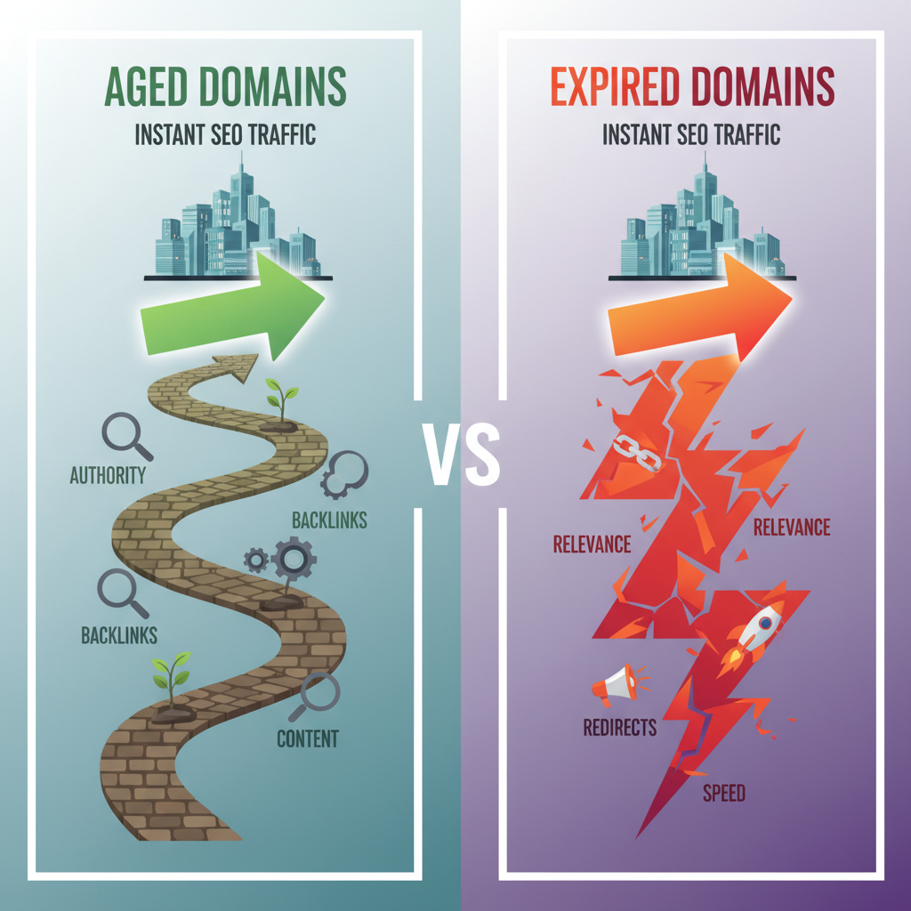 Aged vs Expired Domains