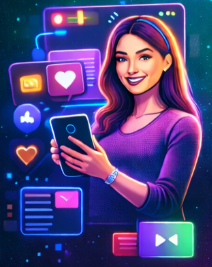 Social Media Content Avatars