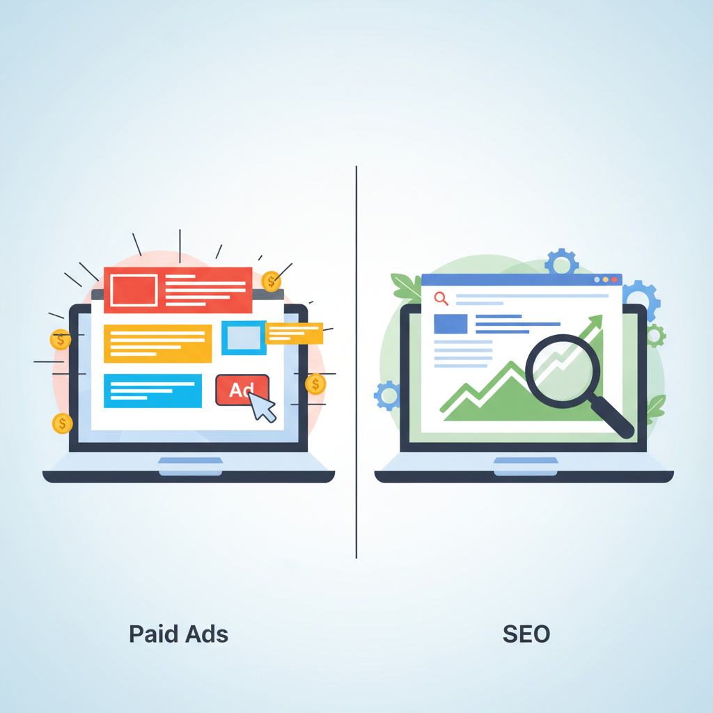Paid Ads vs SEO